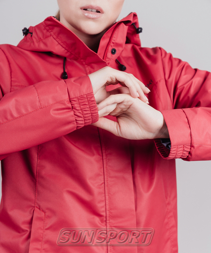 Куртка Ветрозащитная NordSki W Storm женская красный (фото, вид 4)
