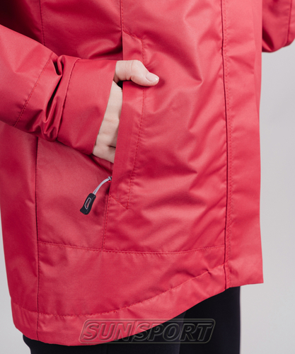 Куртка Ветрозащитная NordSki W Storm женская красный (фото, вид 5)