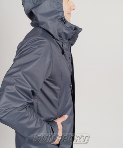 Куртка Ветрозащитная NordSki M Storm мужская серый (фото, вид 3)
