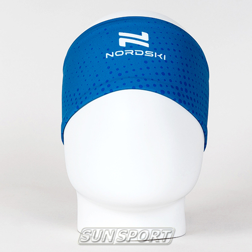 Повязка NordSki Pro Rus синий (вид 1) Повязка NordSki Pro Rus синий (фото, вид 1)