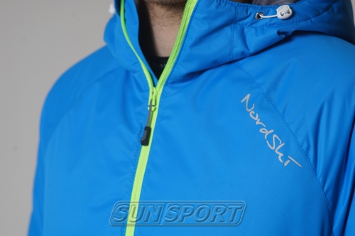 Утепленная куртка NordSki Kids Motion детская синий (вид 2) Утепленная куртка NordSki Kids Motion детская синий (фото, вид 2)