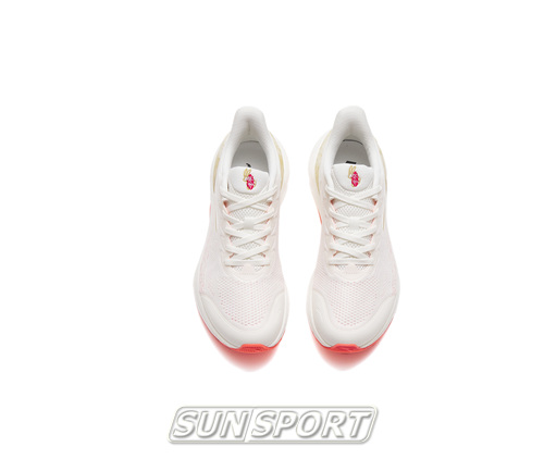 Кроссовки беговые Anta W A-Tron 3.0 Lite бел/оранжевый (вид 1) Кроссовки беговые Anta W A-Tron 3.0 Lite бел/оранжевый (фото, вид 1)