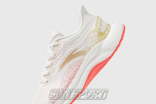 Кроссовки беговые Anta W A-Tron 3.0 Lite бел/оранжевый (вид 6) Кроссовки беговые Anta W A-Tron 3.0 Lite бел/оранжевый (фото, вид 6)