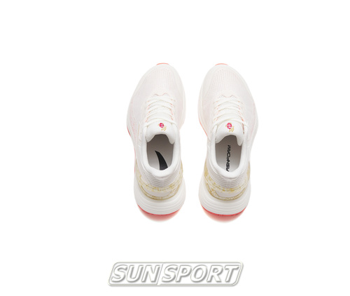 Кроссовки беговые Anta W A-Tron 3.0 Lite бел/оранжевый (вид 11) Кроссовки беговые Anta W A-Tron 3.0 Lite бел/оранжевый (фото, вид 11)