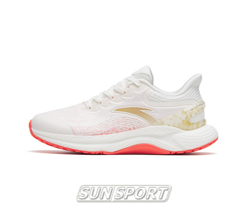 Кроссовки беговые Anta W A-Tron 3.0 Lite бел/оранжевый (вид 15) Кроссовки беговые Anta W A-Tron 3.0 Lite бел/оранжевый (фото, вид 15)