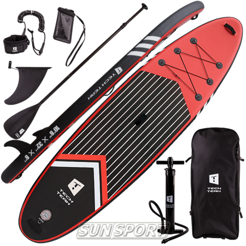  Tech Team Adventure 10.6 (320*81) black/red (,  1)