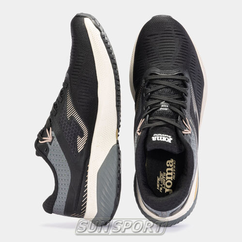 Кроссовки беговые Joma M R.Hispalis черн/золотой (вид 3) Кроссовки беговые Joma M R.Hispalis черн/золотой (фото, вид 3)
