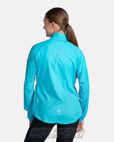 Куртка тренировочная Kilpi W Tirano голубой (вид 1) Куртка тренировочная Kilpi W Tirano голубой (фото, вид 1)