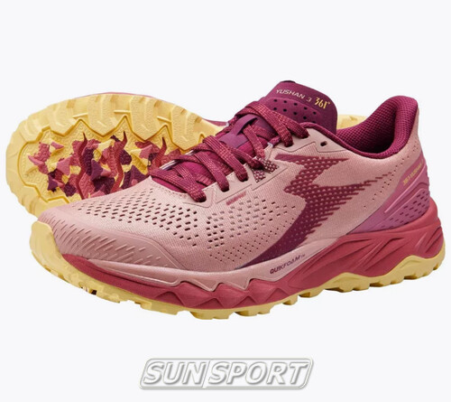 Кроссовки трейловые 361 W Yushan 3 персиковый (вид 1) Кроссовки трейловые 361 W Yushan 3 персиковый (фото, вид 1)