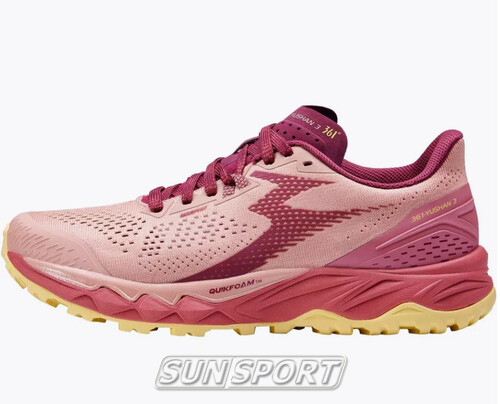 Кроссовки трейловые 361 W Yushan 3 персиковый (вид 7) Кроссовки трейловые 361 W Yushan 3 персиковый (фото, вид 7)