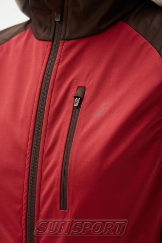 Жилет лыжный Bivium W Пик 2.0 бордо/коричневый (вид 6) Жилет лыжный Bivium W Пик 2.0 бордо/коричневый (фото, вид 6)