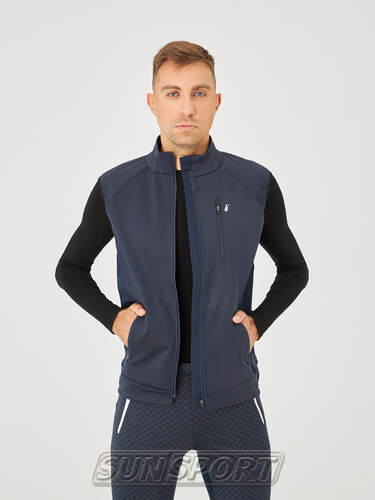 Жилет лыжный Bivium M Пик синий (вид 1) Жилет лыжный Bivium M Пик синий (фото, вид 1)