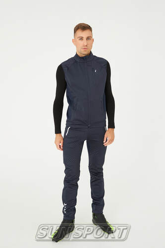 Жилет лыжный Bivium M Пик синий (вид 2) Жилет лыжный Bivium M Пик синий (фото, вид 2)