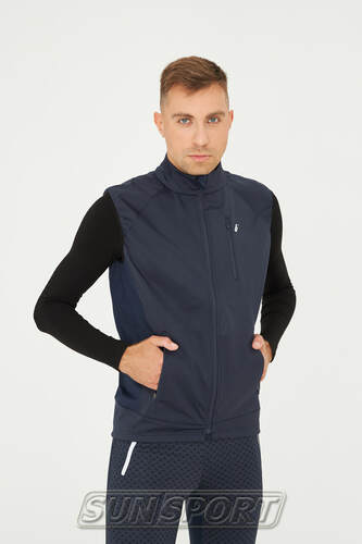 Жилет лыжный Bivium M Пик синий (вид 3) Жилет лыжный Bivium M Пик синий (фото, вид 3)