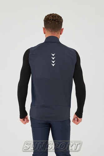 Жилет лыжный Bivium M Пик синий (вид 6) Жилет лыжный Bivium M Пик синий (фото, вид 6)