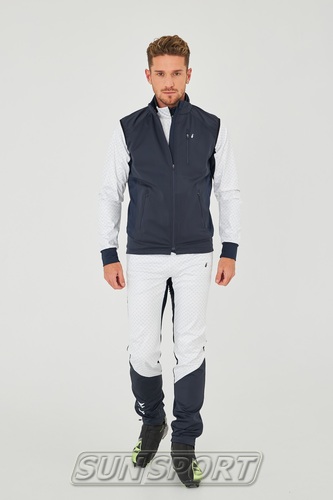 Жилет лыжный Bivium M Пик синий (вид 7) Жилет лыжный Bivium M Пик синий (фото, вид 7)