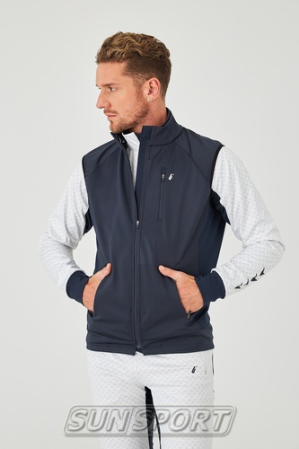 Жилет лыжный Bivium M Пик синий (вид 10) Жилет лыжный Bivium M Пик синий (фото, вид 10)