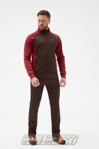 Разминочная куртка Bivium M Баланс 2.0 бордо/коричневый (вид 1) Разминочная куртка Bivium M Баланс 2.0 бордо/коричневый (фото, вид 1)