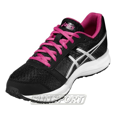 Кроссовки беговые Asics W Patriot 8 розов/черный (вид 2) Кроссовки беговые Asics W Patriot 8 розов/черный (фото, вид 2)