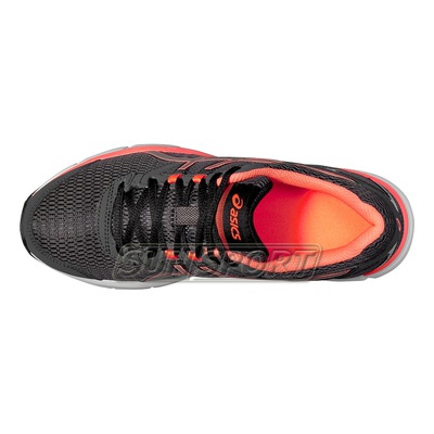 Кроссовки беговые Asics W Gel-Galaxy 8 оранж/черный (вид 2) Кроссовки беговые Asics W Gel-Galaxy 8 оранж/черный (фото, вид 2)