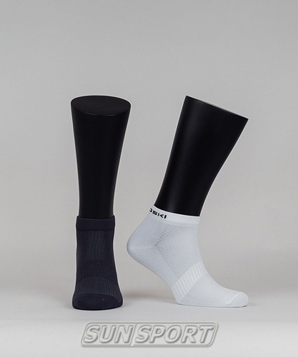 Носки (комплект) NordSki Run серый/белый (вид 1) Носки (комплект) NordSki Run серый/белый (фото, вид 1)