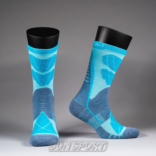 Носки термо NordSki Wool голубой (вид 1) Носки термо NordSki Wool голубой (фото, вид 1)