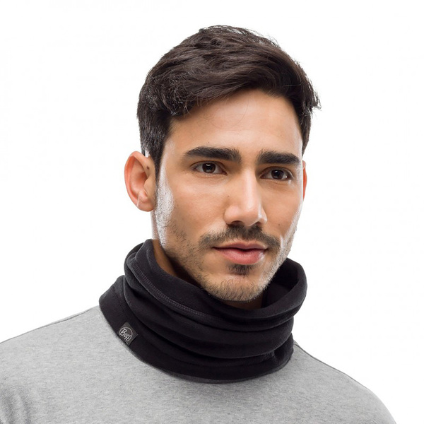  Buff JR Polar Neckwarmer Solid Black (,  1)