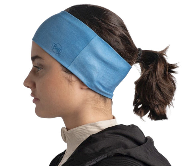 Повязка Buff CoolNet UV+Wide Blue (вид 1) Повязка Buff CoolNet UV+Wide Blue (фото, вид 1)