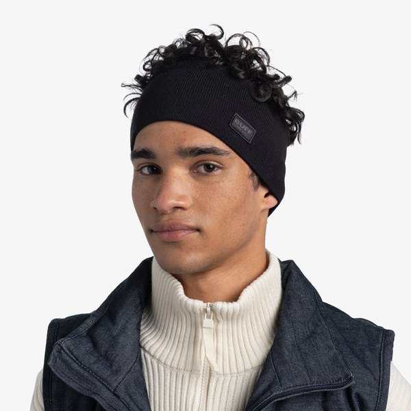Повязка Buff Knitted Niels Black (вид 1) Повязка Buff Knitted Niels Black (фото, вид 1)