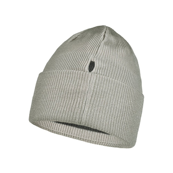  Buff Crossknit Hat Solid Light Grey (,  5)