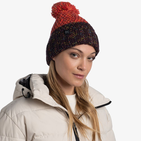  Buff Knitted&Fleece Hat Janna Coral (,  1)
