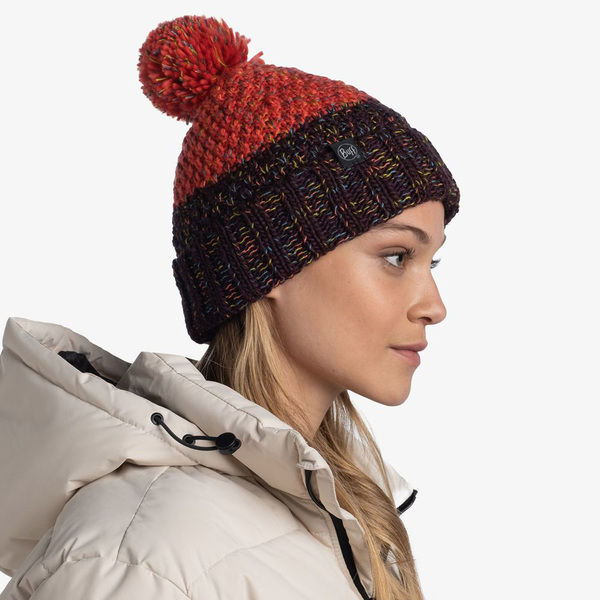  Buff Knitted&Fleece Hat Janna Coral (,  2)