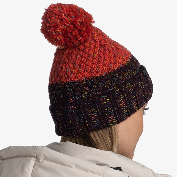  Buff Knitted&Fleece Hat Janna Coral (,  3)