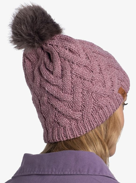  Buff Knitted&Fleece Hat Caryn Rose (,  3)