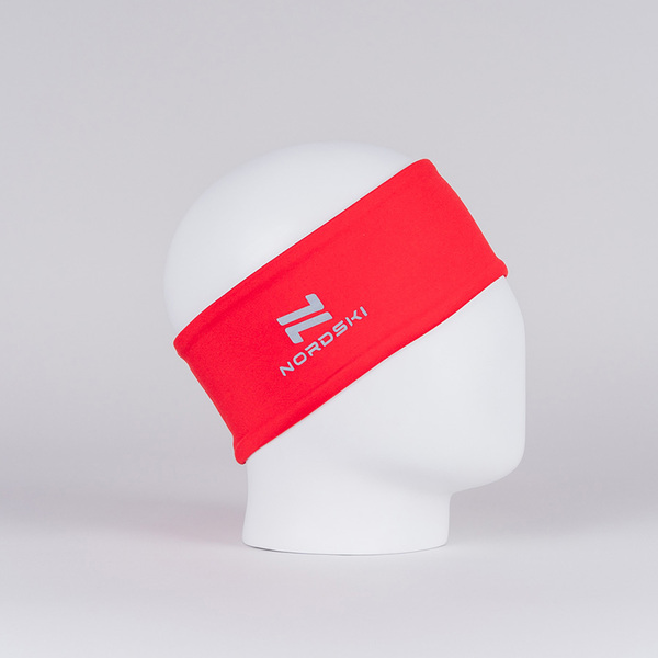 Повязка NordSki Warm красный 19/20 (вид 2) Повязка NordSki Warm красный 19/20 (фото, вид 2)