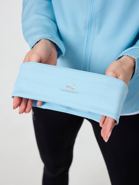 Повязка NordSki Run голубой (вид 1) Повязка NordSki Run голубой (фото, вид 1)