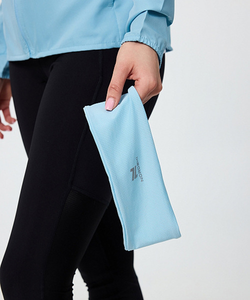 Повязка NordSki Run голубой (вид 2) Повязка NordSki Run голубой (фото, вид 2)