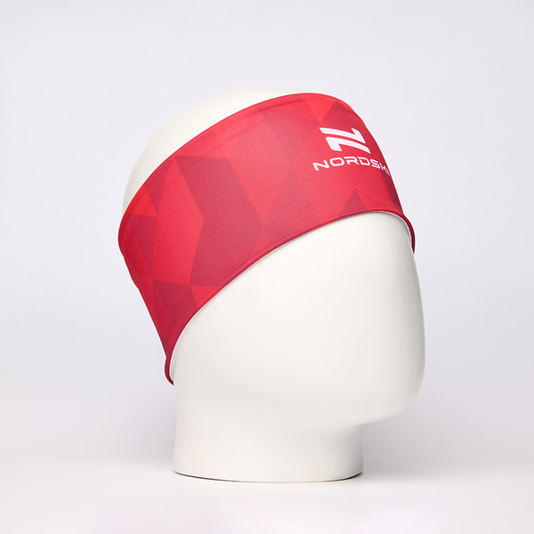 Повязка NordSki Race красный (вид 3) Повязка NordSki Race красный (фото, вид 3)