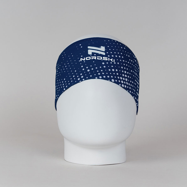 Повязка NordSki Pro Rus син/жемчужный (вид 1) Повязка NordSki Pro Rus син/жемчужный (фото, вид 1)