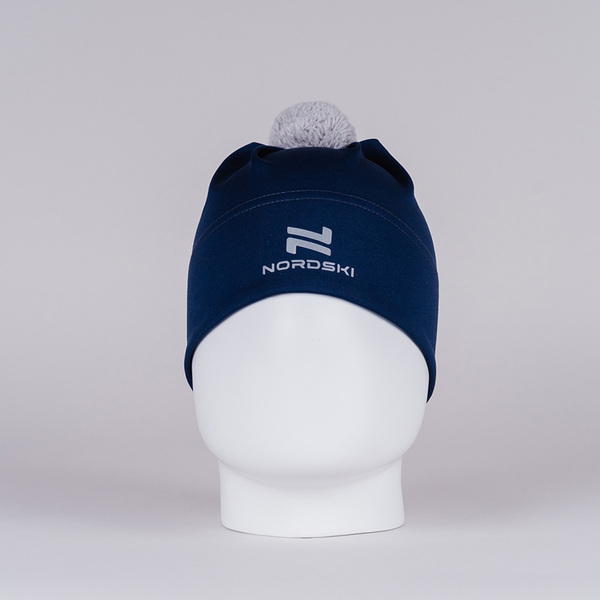 Шапка NordSki Train т.синий (вид 1) Шапка NordSki Train т.синий (фото, вид 1)