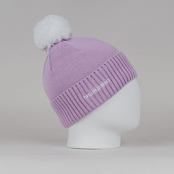 Шапка NordSki Street сиреневый (вид 2) Шапка NordSki Street сиреневый (фото, вид 2)