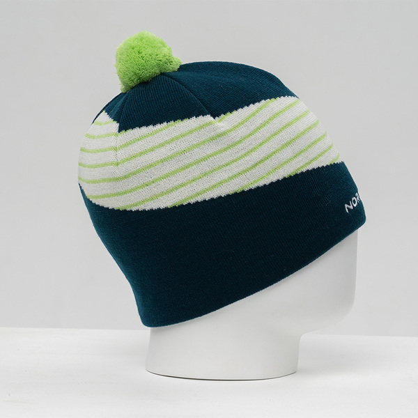 Шапка NordSki Line син/лайм (вид 2) Шапка NordSki Line син/лайм (фото, вид 2)