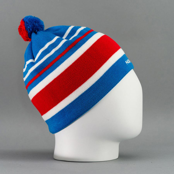 Шапка NordSki Bright Rus синий (вид 2) Шапка NordSki Bright Rus синий (фото, вид 2)