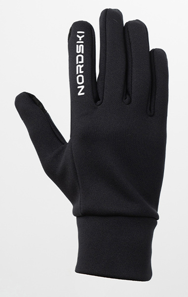 Перчатки NordSki Run черный (вид 5) Перчатки NordSki Run черный (фото, вид 5)