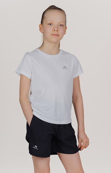 Футболка NordSki JR Run детская White (вид 4) Футболка NordSki JR Run детская White (фото, вид 4)