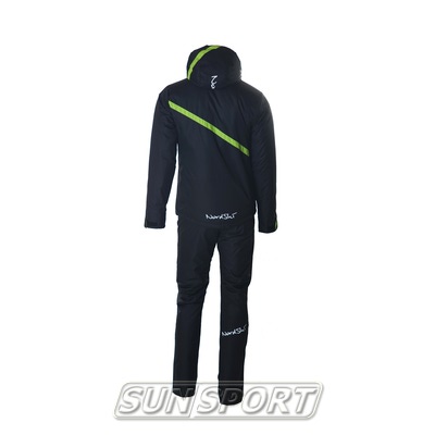 Утепленный костюм NordSki M Premium мужской черн/зеленый (вид 1) Утепленный костюм NordSki M Premium мужской черн/зеленый (фото, вид 1)