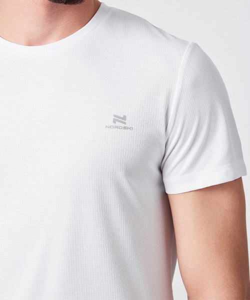 Футболка NordSki M Training мужская White (вид 3) Футболка NordSki M Training мужская White (фото, вид 3)