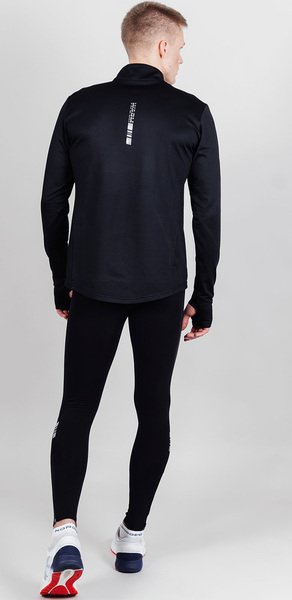 Лонгслив NordSki M Warm мужской Black (вид 2) Лонгслив NordSki M Warm мужской Black (фото, вид 2)