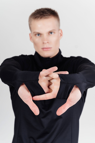 Лонгслив NordSki M Warm мужской Black (вид 5) Лонгслив NordSki M Warm мужской Black (фото, вид 5)