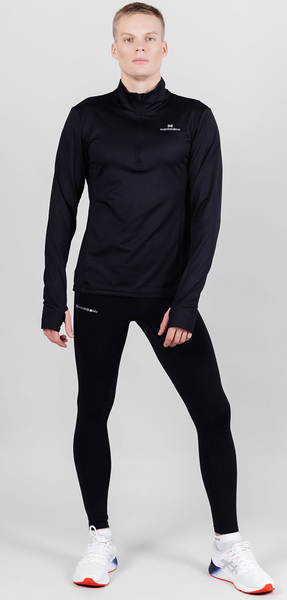 Лонгслив NordSki M Warm мужской Black (вид 6) Лонгслив NordSki M Warm мужской Black (фото, вид 6)